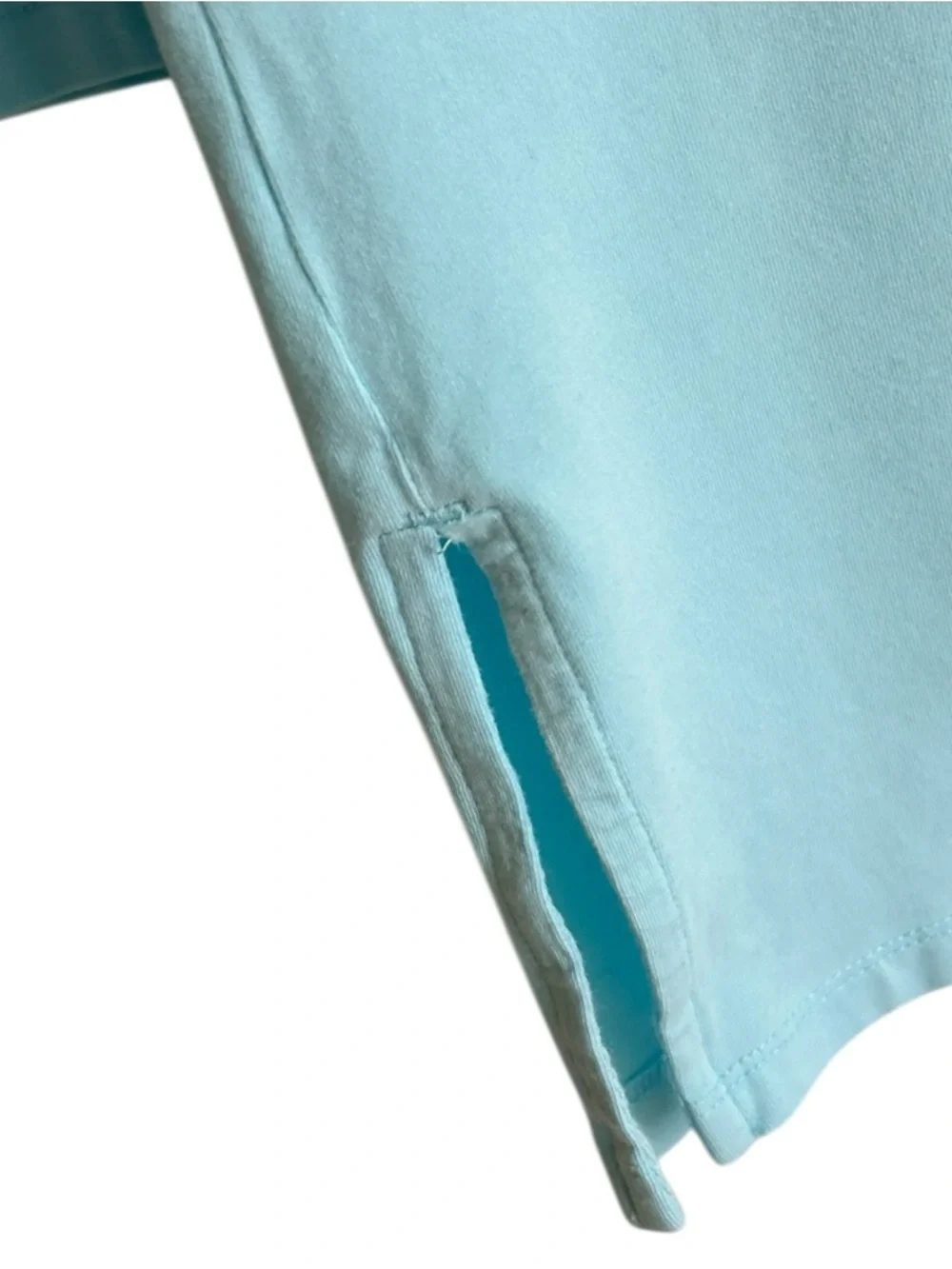 Coolibar Cabana Long Zip Front Hoodie Teal UPF 50+ Sun Protection Top Swim Cover - Picture 10 of 16